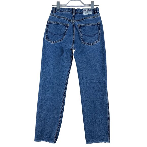 Pull & Bear Jegging Jeans Perfect Fitting Mom Tapered Denim Blue Womens Size 4 - Picture 2 of 11